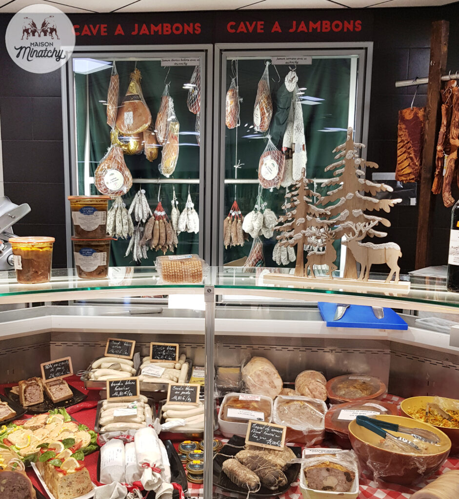 Cave d'affinage des jambons - boucherie charcuterie minatchy